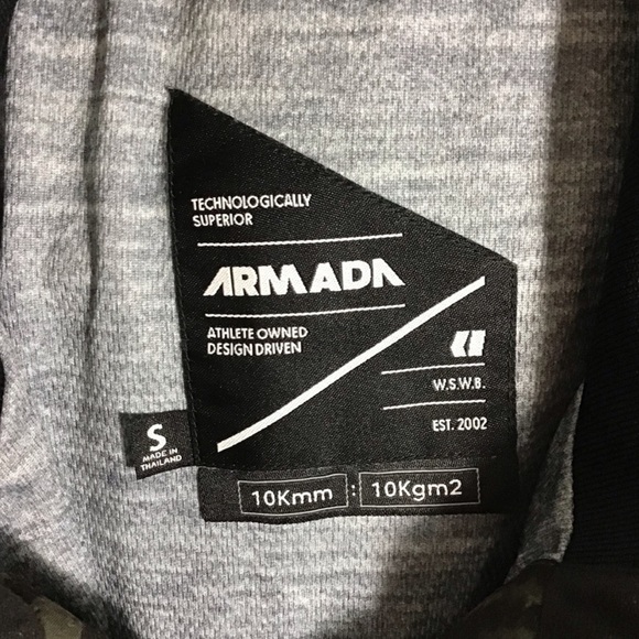 Green and Black Leopard Print ARMADA Ski / Snowboard Jacket - Picture 11 of 11